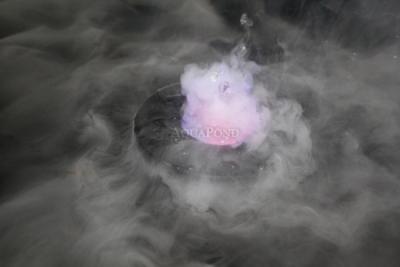 Pontec PondoFog - macchina del fumo galleggiante con illuminazione RGB