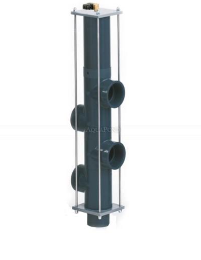 Aseko Valvola BESGO - Valvola di scarico a 5 vie Ø75 mm, interasse connessioni 270 mm