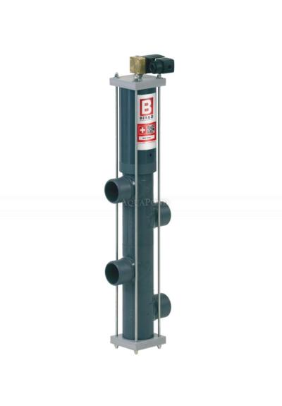 Aseko Valvola BESGO - valvola di scarico a 4 vie Ø75 mm - per impianti solari