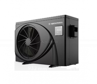 Pompa di calore Microwell HP 900 Black Inverter 9 kW con raffreddamento, fino a 40 m3