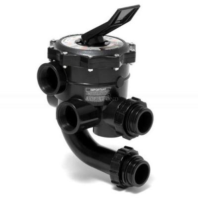 Valvola laterale a sei vie per filtri Lisboa, Nilo, Bilbao e Cantabric - attacco 2 1/2"