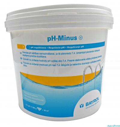 BAYROL pH meno 6 kg, granuli per ridurre il pH dell`acqua della piscina
