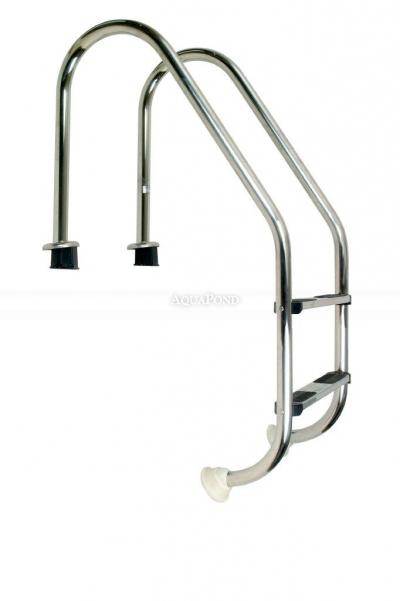 Scaletta in acciaio inox Standard 2 gradini, AISI 304