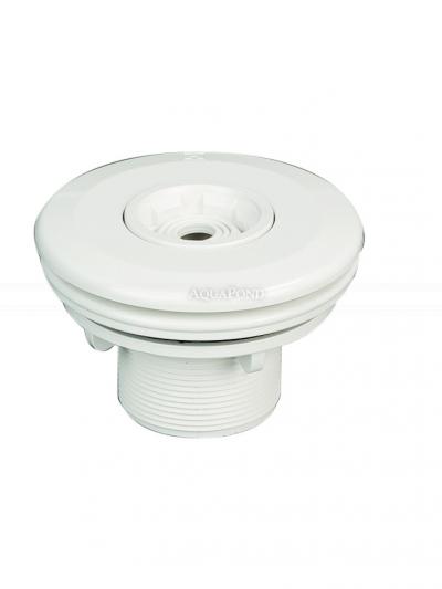 Bocchetta per piscina Astralpool, colore bianco, per piscine con rivestimento