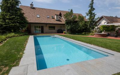 Pellicola per piscina Renolit Alkorplan 2000 grigio chiaro; Larghezza 1,65 m, rotolo 1,5 mm, 25 m