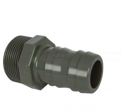 Raccordo in PVC - Mandrino per tubo 38 x 1 1/2", d=38 mm x 1 1/2", filettatura esterna