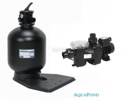 Dispositivo di filtrazione Azur Kit 560 su pallet con pompa FreeFlo 12 m3/h senza tubo di collegamento