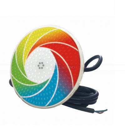 Lampadina LED Flat RGB colorata 33 W piatta, per piscine con liner e cemento