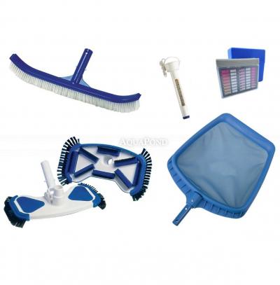Set di accessori per la pulizia della piscina Set De luxe