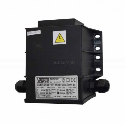 Trasformatore di sicurezza incapsulato 230 V / 12 V, 300 W, protezione IP54