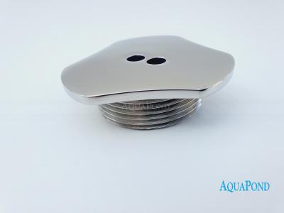 Część wlotowa dyszy VAMILA 2 x 7,8 mm, stal nierdzewna AISI 316, do basenów betonowych
