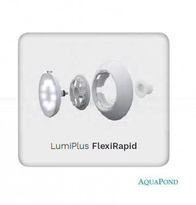 Ramka dekoracyjna LumiPlus FlexiRapid - kość słoniowa (RAL1015)