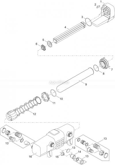 Części zamienne do Oase Bitron Eco 180 W - lampa UV