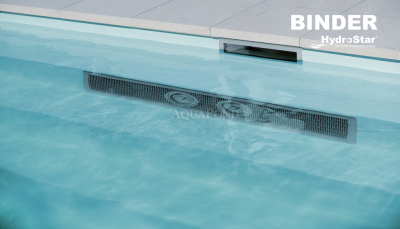 Turbina przeciwprądowa Hydrostar BGA 550K podwójna, płaska obudowa, wydajność 160 - 550 m3/h