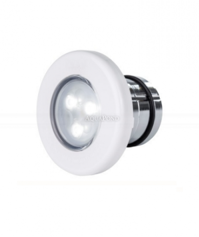 Astralpool odbłyśnik z diodami LED LumiPlus Mini 2.11 zimne białe światło 12 V AC , przód ABS z nakrętką nasuwaną 2”