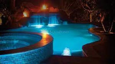 Naświetlacz LED Astralpool LumiPlus Design, zimna biel, 32 W, 12 V AC, imitacja stali nierdzewnej