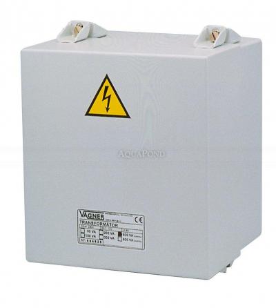 Transformator bezpieczeństwa do oświetlenia basenu 230 V / 12 V, 600 W (2 x 300 W), stopień ochrony IP65