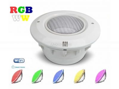 Oświetlenie basenowe LED LED-STAR SET 30W, 12V, 1430 lm, RGBWW kolorowe, WiFi, zewnętrzne, do basenów prefabrykowanych i betonowych