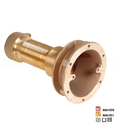 Hugo Lahme hydromasaż ssący, głębokość 240 mm, przyłącze 2" wew.