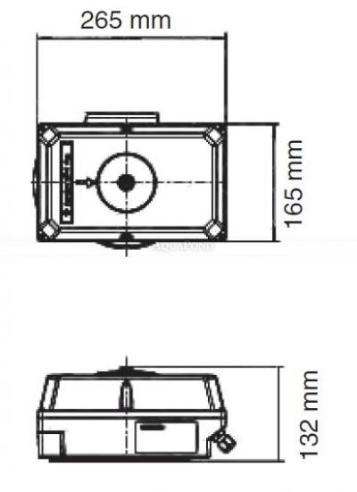Aquastar 3001 el. Sterowanie zaworem 6-drogowym, sterowane czasowo