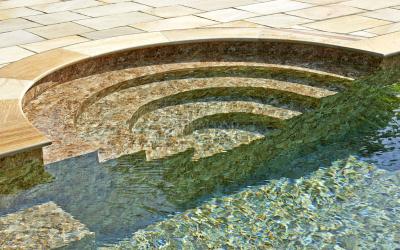 ALKORPLAN Touch - Authentic; Szerokość 1,65m, grubość 2,0mm, metraż - Folia basenowa, cena za m2