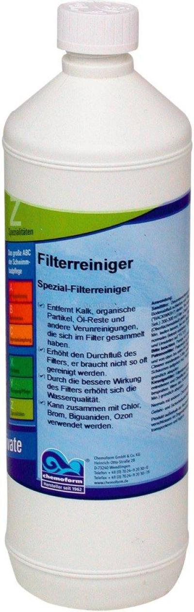 Chemoform Filter Cleaner 1 l, curățător de filtru, crește debitul și eficiența nisipului filtrant