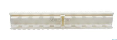 Grătar de preaplin, grătar alb GW 2035 - lățime 196 mm, înălțime 35 mm, prețul este afișat pentru 1 buc. de grătar