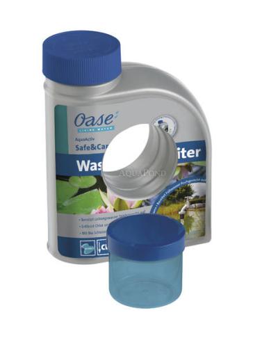 Oase AquaActiv Safe&Care 500 ml, preparat concentrat pentru tratarea apei, pentru condiții optime de viață în iazul de grădină