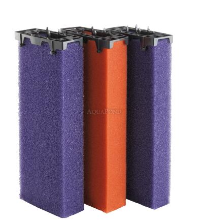 Oase FiltoMatic CWS 14000 / 25000 - bureți de schimb roșu / mov