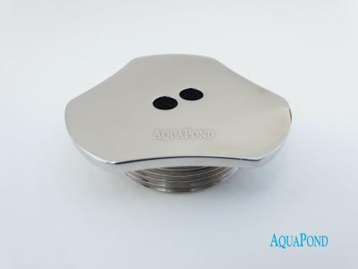 Partea de admisie a duzei VAMILA 2 x 7,8 mm, oțel inoxidabil AISI 316, pentru piscine din beton