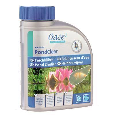 Oase AquaActiv PondClear 500 ml pentru 10 m3 - preparat pentru îndepărtarea apei verzi, curățător pentru iazuri