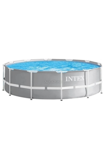 Piscină INTEX Frame Pool Set Prism Rondo Ø 457 x 122 cm cu filtrare cu cartuș