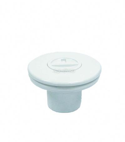 Duză de refulare Astralpool cu filet exterior, culoare albă, pentru piscine cu liner