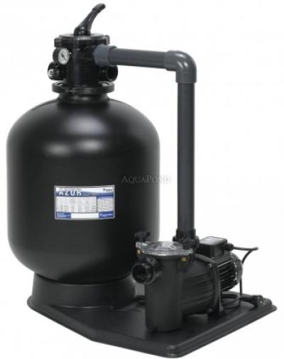 Piese de schimb - Echipament de filtrare Azur KIT 380 pe palet cu pompă Micro Delfino II 25, 4 m3/h cu conductă de legătură