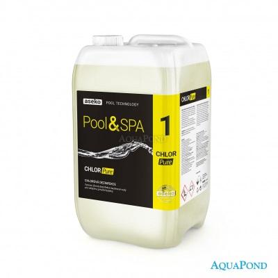 Aseko Chlor Pure 20 l (24 kg) - dezinfectant pe bază de clor