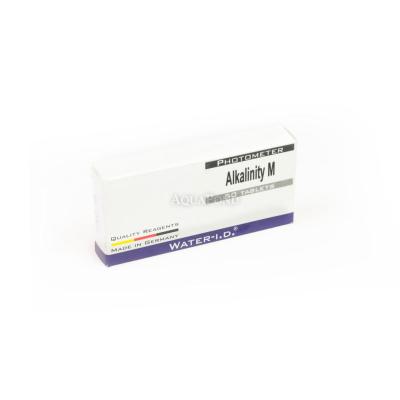 Water-I.D. Alkalinity M Tablete de rezervă pentru testerul digital Pool Lab 1.0 și 2.0 - pentru măsurarea alcalinității, pachet de 50 buc.