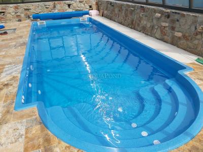 Piscină Compass Pools XL JAVA 114 - 11,4 m - piscină ceramică