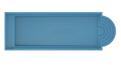 Piscină Compass Pools XL JAVA 114 - 11,4 m - piscină ceramică
