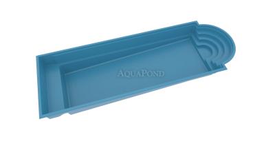 Piscină Compass Pools XL JAVA 114 - 11,4 m - piscină ceramică