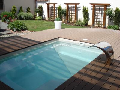 Piscină Compass Pools X-TRAINER 45 - 4,5 m - piscină ceramică