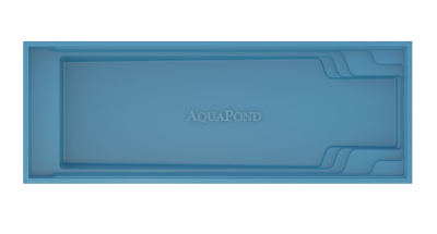 Piscină Compass Pools XL-TRAINER 110 - 11 m, fund înclinat - piscină ceramică