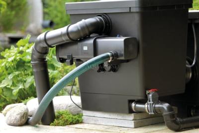Oase ProfiClear Premium DF-L pump-fed OC - filtru cu tambur pentru iaz - conectare cu pompă