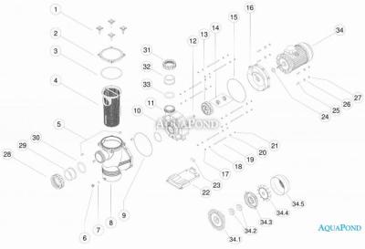 Piese de schimb pentru pompa Big Discovery 550T