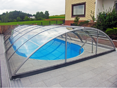 Acoperiș pentru piscină AZURE KOMPAKT