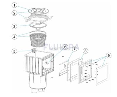 Piese de schimb pentru AstralPool Skimmer SPS 250 - 17,5 l