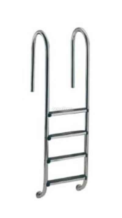 Scară din inox Muro cu trepte Luxe, 4 trepte, AISI 316