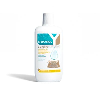 BAYROL Calcinex 1 l, preparat lichid care neutralizează metalele din apă, reduce formarea depunerilor de calcar