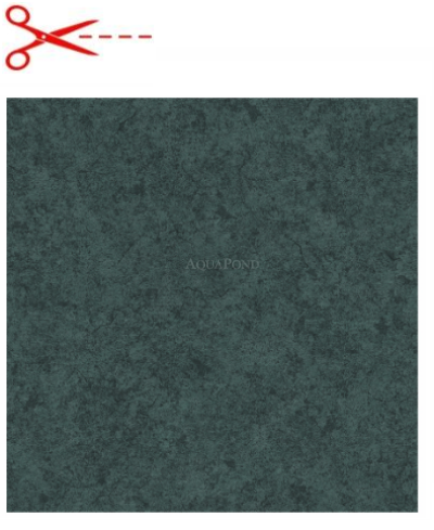 Aquasense Signature - Granit Verde 3D; lățime 1,65 m, grosime 1,8 mm, la metru liniar - Folie pentru piscină, prețul este pe m2