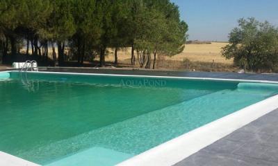 Folie pentru piscină ELBE SBG Classic Turquoise, lățime 2 m, lungime 1 m, grosime 1,5 mm - (turcoaz - 500) la metru - prețul este pe m²