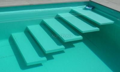 Folie pentru piscină ELBE SBG Classic Turquoise, lățime 2 m, lungime 1 m, grosime 1,5 mm - (turcoaz - 500) la metru - prețul este pe m²